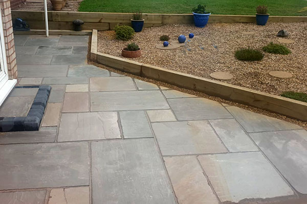 New patio